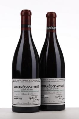 ROMANEE ST VIVANT 2008 - Domaine de la Romanee Conti - 2 Bottles