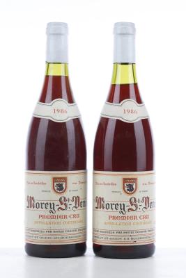 MOREY ST DENIS 1986 - Domaine des Lambrays - 2 Bottles