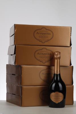 LAURENT PERRIER GRANDE CUVEE ALEXANDRA ROSE 2004 - Laurent Perrier - 12 Bottles - Oc 3