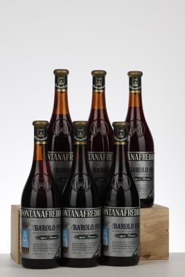 BAROLO VIGNA BIANCA 1974 - Fontanafredda - 6 Bottles