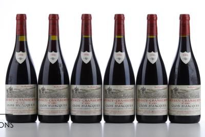 GEVREY CHAMBERTIN CLOS ST JACQUES Armand Rousseau 1996 - 6 Bottles