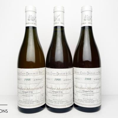 CHEVALIER MONTRACHET 1998 - Michel Colin Deleger - 3 Bottles