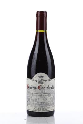 GEVREY CHAMBERTIN 1996 - Claude Dugat - 1 Bottle