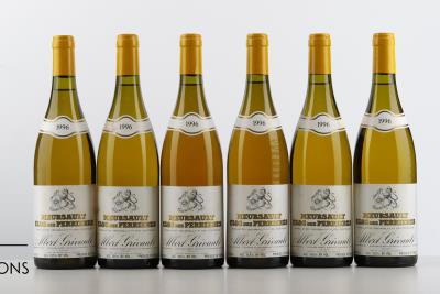 MEURSAULT CLOS DES PERRIERES 1996 - Albert Grivault - 6 Bottles