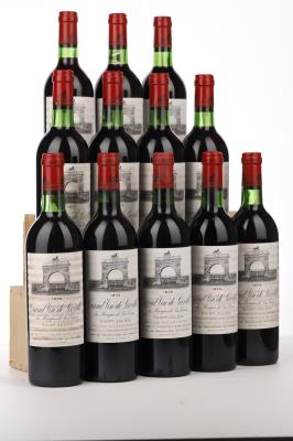 LEOVILLE LAS CASES 1976 - Mc - 12 Bottles - Owc 12