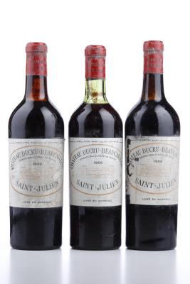 DUCRU BEAUCAILLOU 1966 - Mb - Galand Londot - 3 Bottles