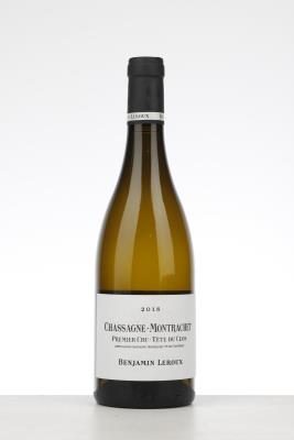 CHASSAGNE MONTRACHET BLANC TETE DU CLOS 2018 - Benjamin Leroux - 1 Bottle