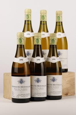 CHASSAGNE MONTRACHET BLANC LES RUCHOTTES 1990 - Ramonet - 6 Bottles