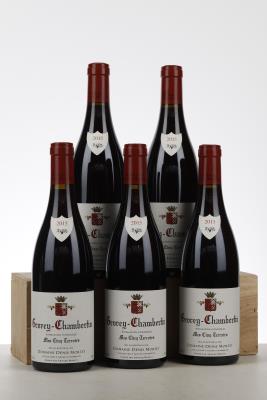 GEVREY CHAMBERTIN MES CINQ TERROIRS 2015 - Denis Mortet - 5 Bottles