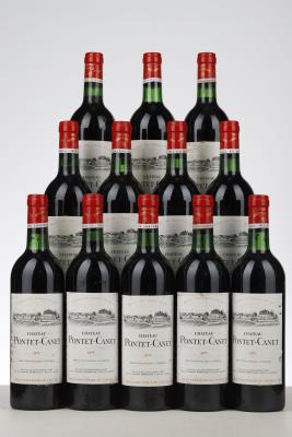 PONTET CANET 1975 - Mc - 12 Bottles