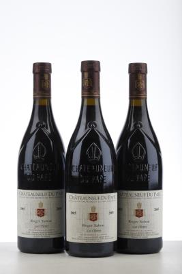 CHATEAUNEUF DU PAPE LES OLIVETS 2005 - Roger Sabon - 3 Bottles