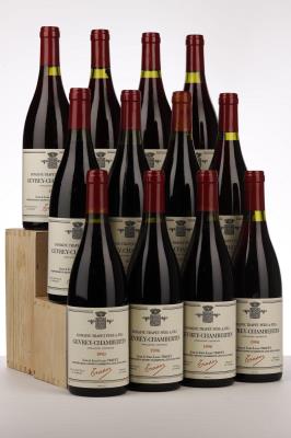 GEVREY CHAMBERTIN 1990 - Jean et Jean Louis Trapet - 12 Bottles - Oc 12