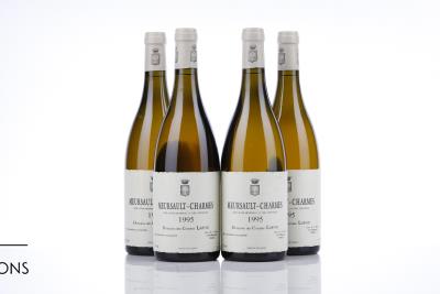 MEURSAULT CHARMES 1995 - Comtes Lafon - 4 Bottles