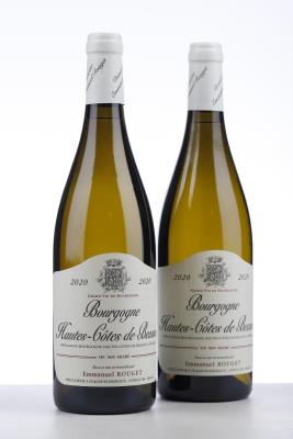 BOURGOGNE HAUTES COTES DE BEAUNE BLANC 2020 - Emmanuel Rouget - 2 Bottles