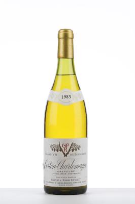 CORTON CHARLEMAGNE 1985 - Gaston et Pierre Ravaut - 1 Bottle
