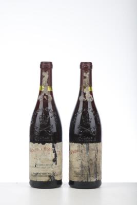 CHATEAUNEUF DU PAPE BEAUCASTEL 1995 - Beaucastel - 2 Bottles