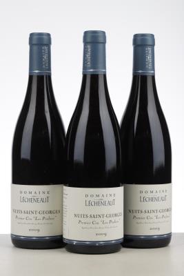 NUITS ST GEORGES LES PRULIERS 2009 - Lecheneaut - 3 Bottles