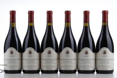 CHAMBERTIN CLOS DE BEZE 1995 - Robert Groffier - 6 Bottles