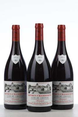 GEVREY CHAMBERTIN CLOS DU CHATEAU 2015 - Armand Rousseau - 3 Bottles