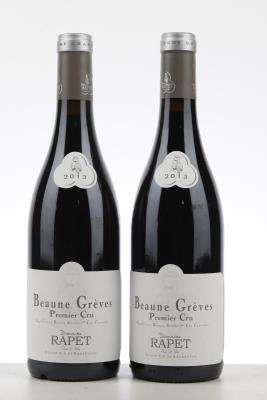BEAUNE GREVES 2013 - Rapet - 2 Bottles
