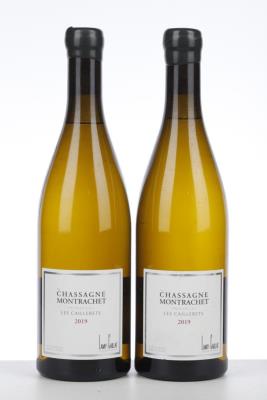 CHASSAGNE MONTRACHET BLANC LES CAILLERETS 2019 - Lamy Caillat - 2 Bottles