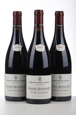 VOSNE ROMANEE LES SUCHOTS 2005 - Robert Arnoux Pascal Lachaux - 3 Bottles