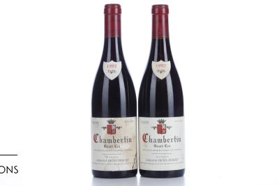 CHAMBERTIN 1997 - Denis Mortet - 2 Bottles