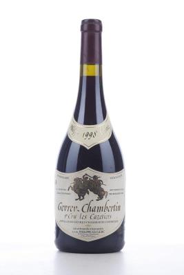 GEVREY CHAMBERTIN LES CAZETIERS 1998 - Philippe Leclerc - 1 Bottle