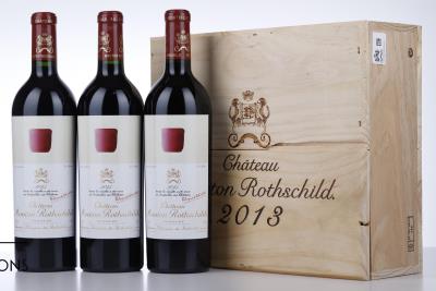 MOUTON ROTHSCHILD 2013 - 3 Bottles - Owc 3