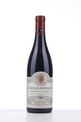 CHASSAGNE MONTRACHET ROUGE MORGEOT 1998 - Jean Pillot - 1 Bottle