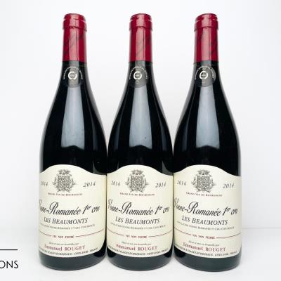 VOSNE ROMANEE LES BEAUMONTS 2014 - Emmanuel Rouget - 3 Bottles