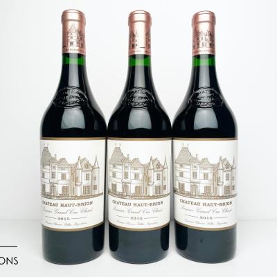 HAUT BRION 2015 - Mc - 3 Bottles