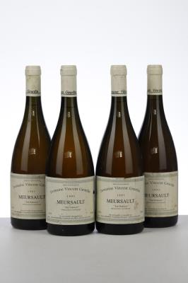 MEURSAULT LES NARVAUX 1993 - Vincent Girardin - 4 Bottles