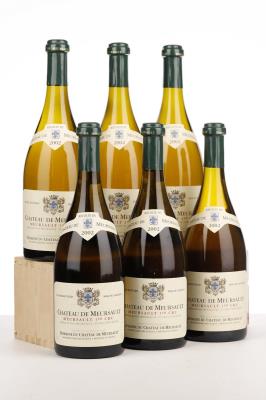 MEURSAULT 1 ER CRU 2002 - Chateau de Meursault - 6 Bottles - Oc 6