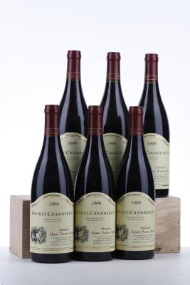 GEVREY CHAMBERTIN 1999 - Henri Perrot Minot - 6 Bottles