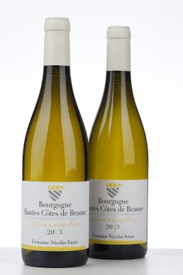 BOURGOGNE HAUTES COTES DE BEAUNE BLANC LA CORVEE DE BULLY 2023 - Nicolas Faure - 2 Bottles