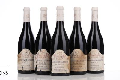 CHARMES CHAMBERTIN 1999 - Michel Magnien - 5 Bottles