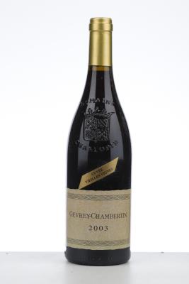 GEVREY CHAMBERTIN CUVEE VIEILLES VIGNES 2003 - Philippe Charlopin Parizot - 1 Bottle