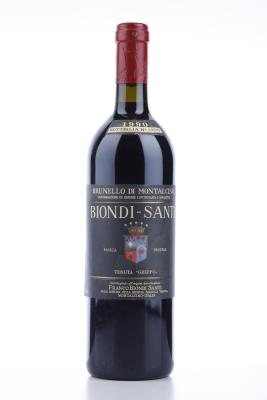 BRUNELLO DI MONTALCINO IL GREPPO 1990 - Biondi Santi - 1 Bottle