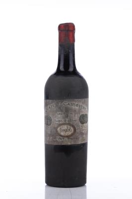 CASSEVERT 1937 - Jean Nony Proprietaire - 1 Bottle