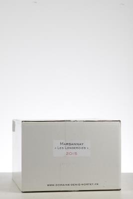 MARSANNAY LES LONGEROIES 2015 - Denis Mortet - 6 Bottles - Oc 6