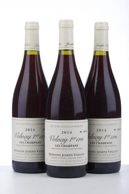VOLNAY LES CHAMPANS 2014 - Joseph Voillot - 3 Bottles