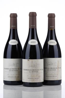CHAMBOLLE MUSIGNY LES SENTIERS 2005 - Domaine Arlaud - 3 Bottles