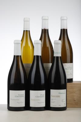 SANCERRE GRAND CHEMARIN 1*2014 + PETIT CHEMARIN 1*2014 + HARMONIE 1*2005 + CHENE MARCHAND 2*2010 + FLORES 1*2013   - Vincent Pinard - 6 Bottles