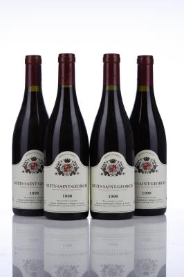 NUITS ST GEORGES 1998 - Lecheneaut - 4 Bottles
