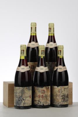 NUITS ST GEORGES LES BOUDOTS 1989 - G. Prieur - 5 Bottles