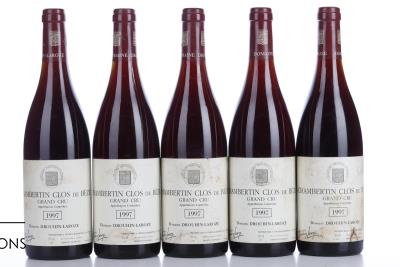 CHAMBERTIN CLOS DE BEZE 1997 - Drouhin Laroze - 5 Bottles