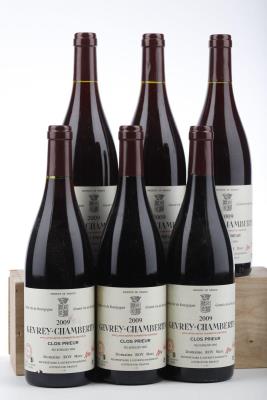 GEVREY CHAMBERTIN CLOS PRIEUR 2009 - Roy Marc - 6 Bottles