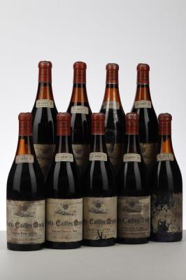NUITS ST GEORGES LES CAILLES 1957 - Morin - 9 Bottles