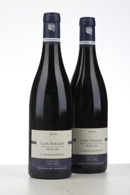 CLOS VOUGEOT LE GRAND MAUPERTUI 2010 - Anne Gros - 2 Bottles
